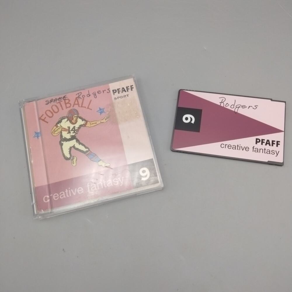 Pfaff Embroidery Cards - Creative Fantasy #9 Sport